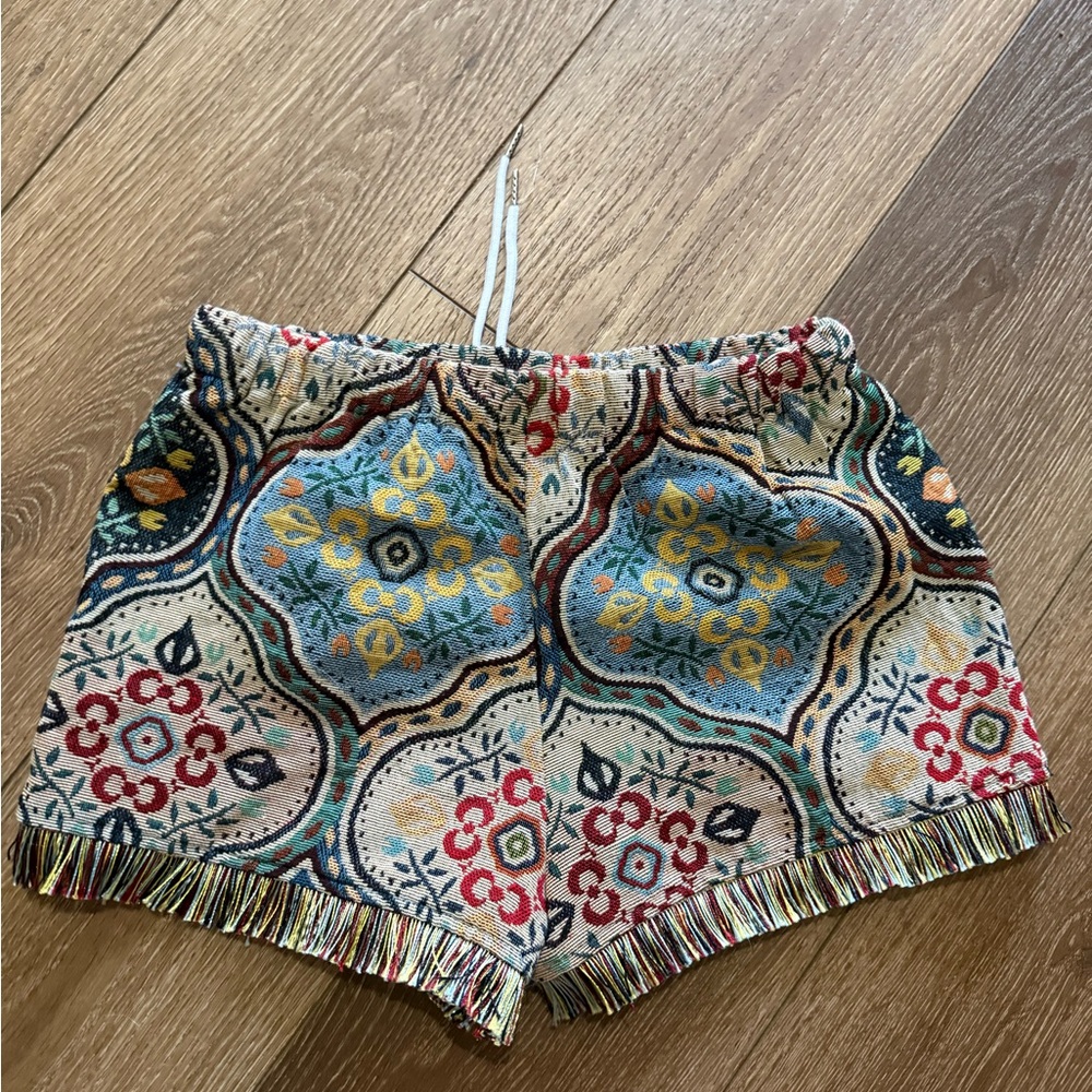 Colorful Patterned Women Shorts